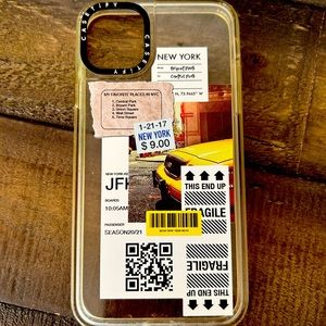 iPhone 11 Casetify case + glass screen protector